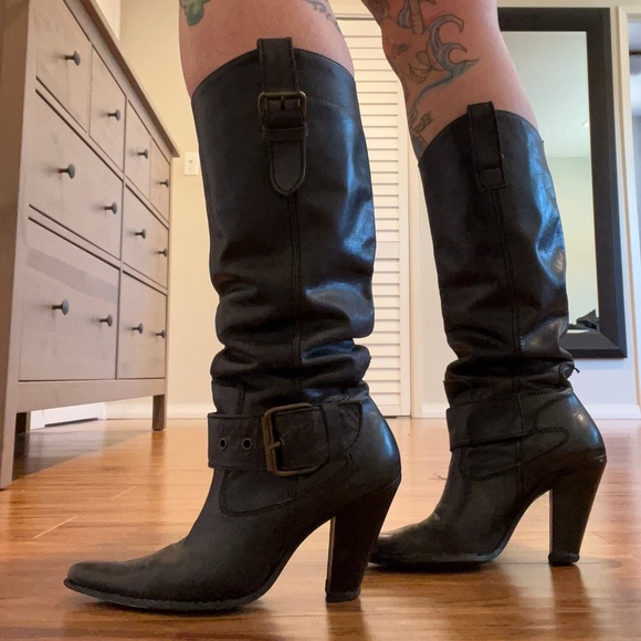 Spanish leather boots - Picture 11 of 16